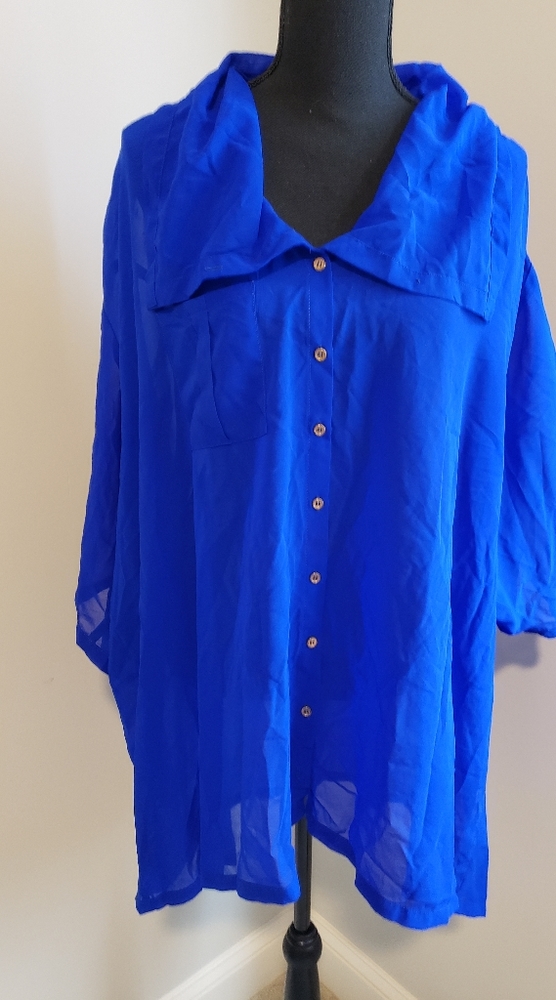 Blue SWAK Top